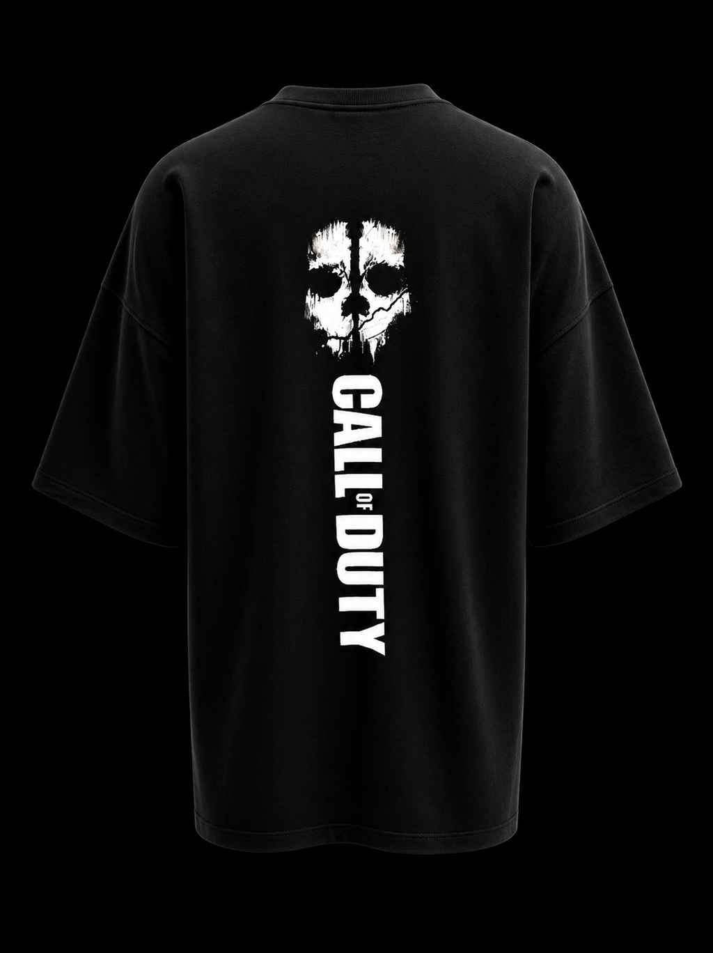 APR1L Phantom Warfare Oversized T-Shirt – Premium 240 GSM French Terry Cotton | Tactical Military Graphic Unisex Streetwear Tee