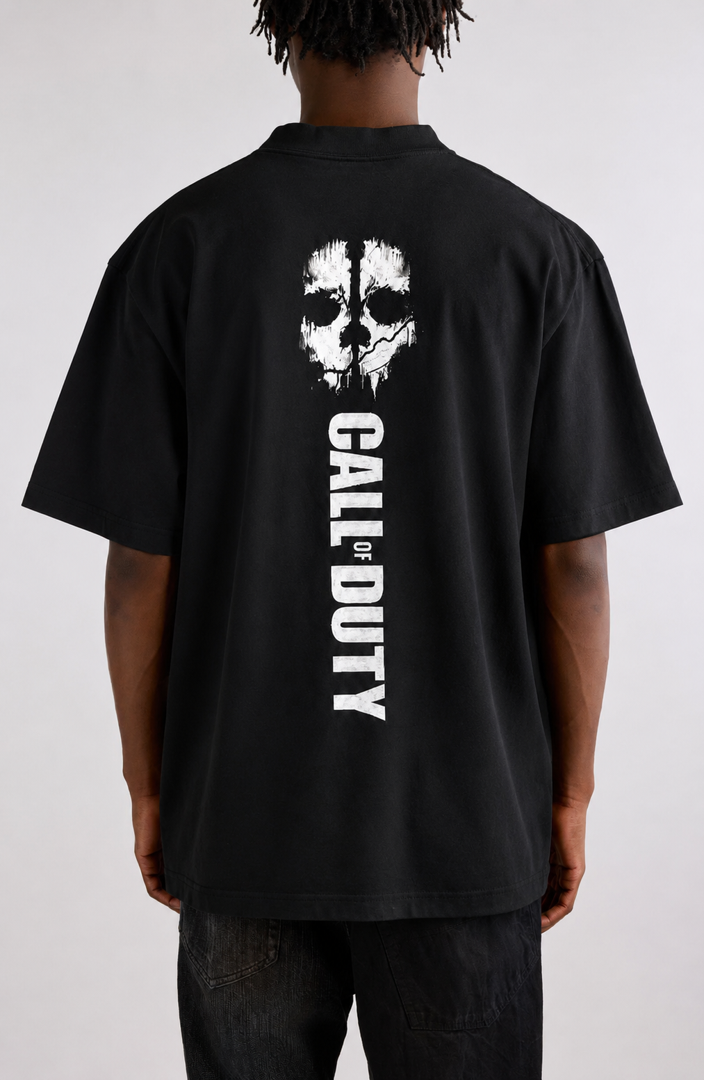 APR1L Phantom Warfare Oversized T-Shirt – Premium 240 GSM French Terry Cotton | Tactical Military Graphic Unisex Streetwear Tee