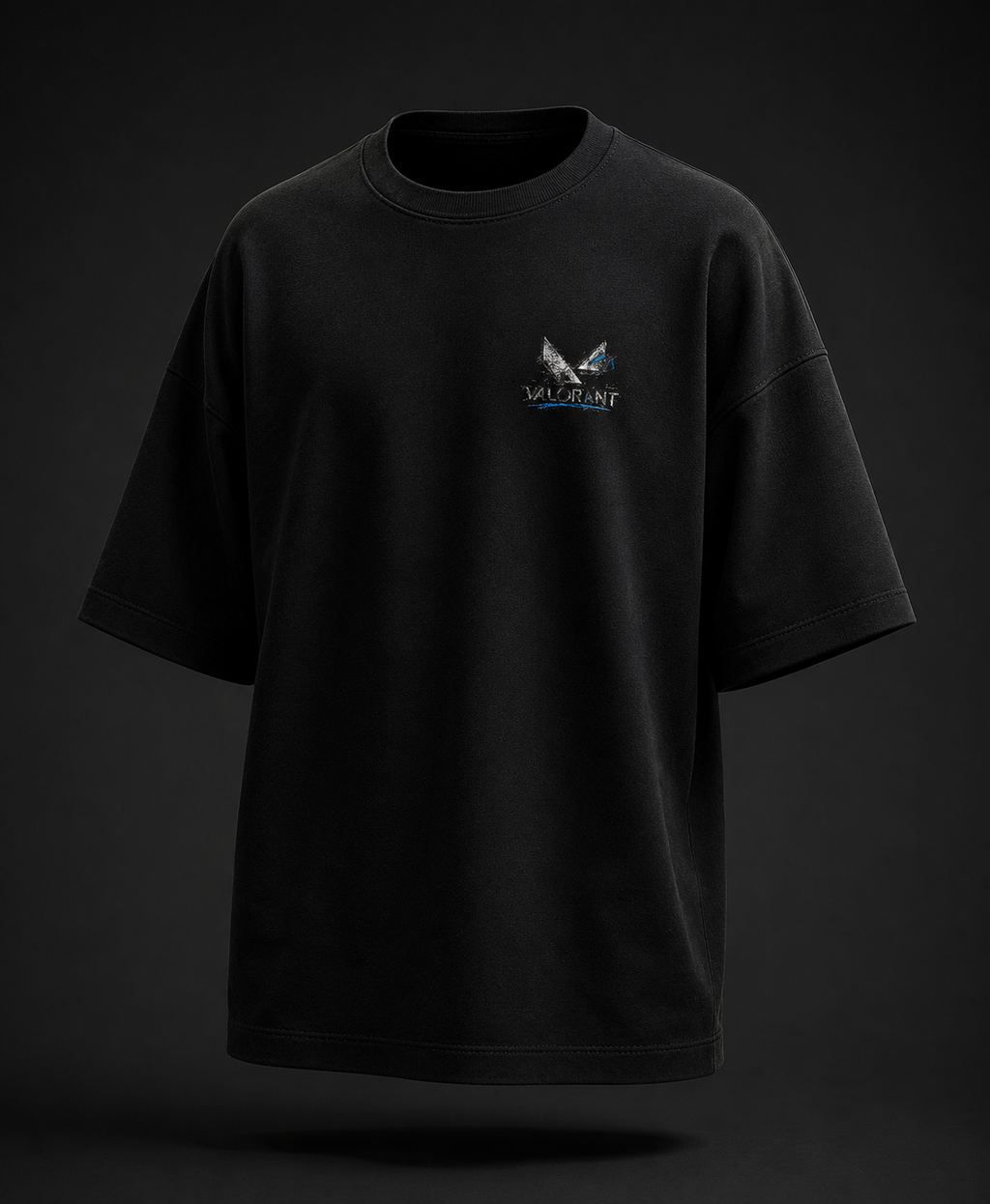 APR1L Swift Duelist Oversized T-Shirt – Premium 240 GSM French Terry Cotton | Unisex Anime Gaming Streetwear Tee