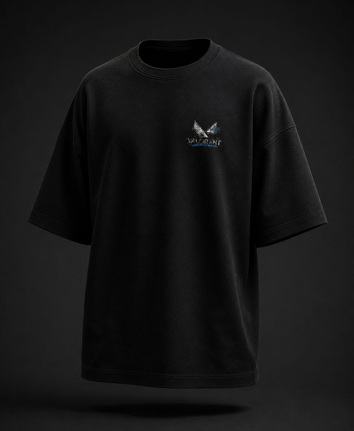 APR1L Swift Duelist Oversized T-Shirt – Premium 240 GSM French Terry Cotton | Unisex Anime Gaming Streetwear Tee