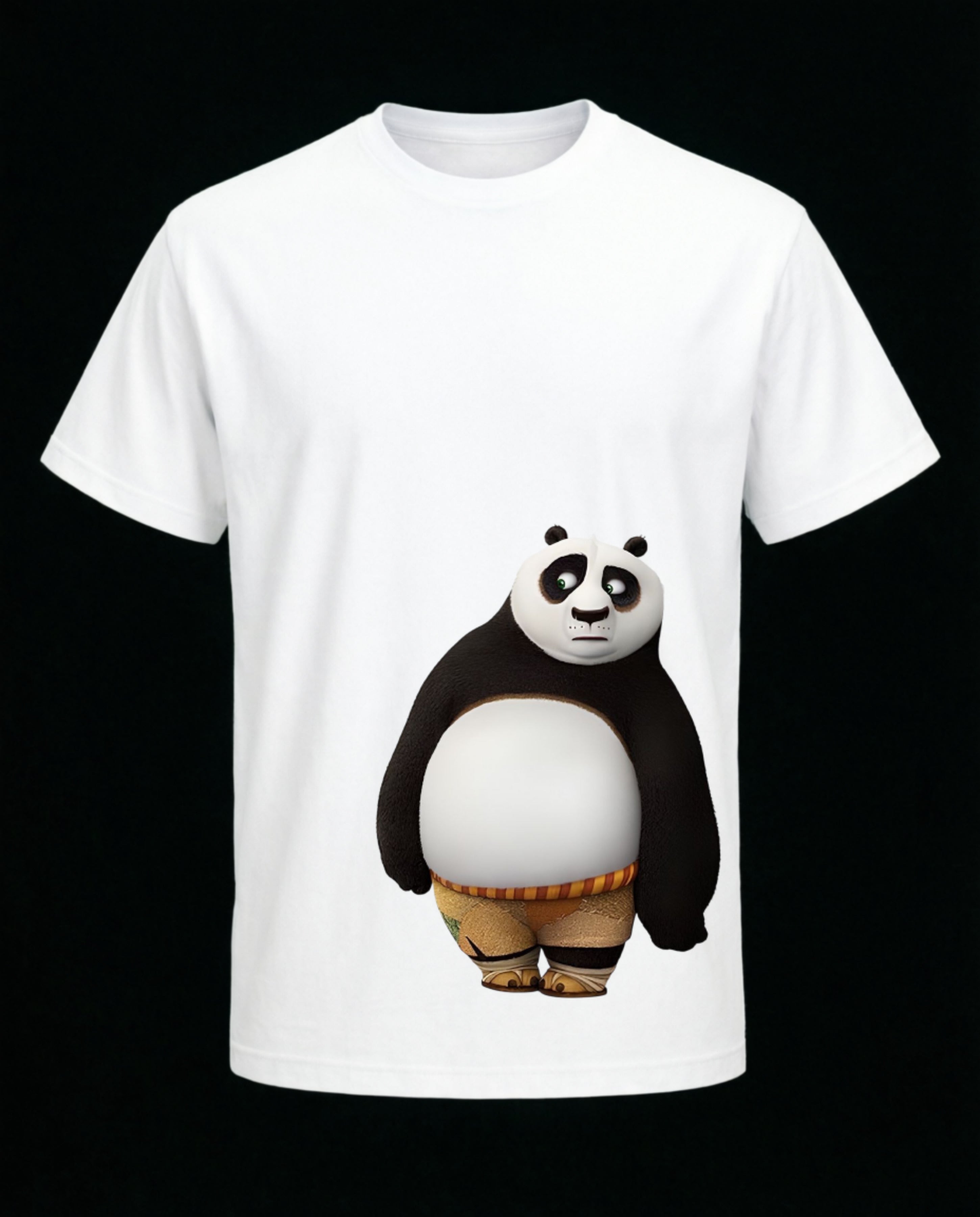 APR1L Mini Toons Panda Character Oversized T-Shirt – Premium Cotton | Mini Toons Kids Cartoon Casual Tee